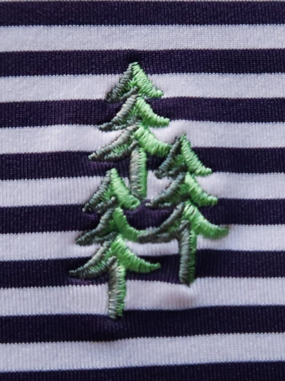Peter Millar Summer Comfort WP Blue Striped Stretch Polo (L) OMG ⛳️